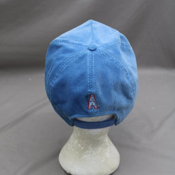 Houston Oilers Hat (VTG) - Corduroy Block Script - Adult Snapback - Picture 5 of 9